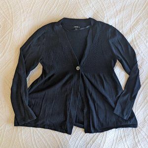 Black Apt 9 Size L One button cardigan
